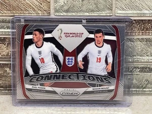PHIL FODEN & MASON MOUNT ~ 2022 Prizm FIFA Connections #20 England PWE - Picture 1 of 2