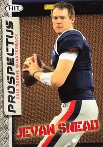 Jevan Snead 2010 SAGE HIT #P14 Ole Miss Rebels - Picture 1 of 2