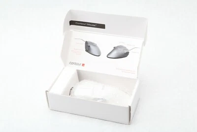 Lot 24x New Contour Design WHITE Perfit Mouse Ergonomic USB PMO5-XL-R XL Right - Image 1 of 4