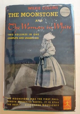 MODERN LIBRARY GIANT #33 Wilkie Collins, THE MOONSTONE, THE WOMAN IN WHITE  - Image 1 of 4