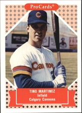 1991-92 ProCards Tomorrow's Heroes #138 Tino Martinez