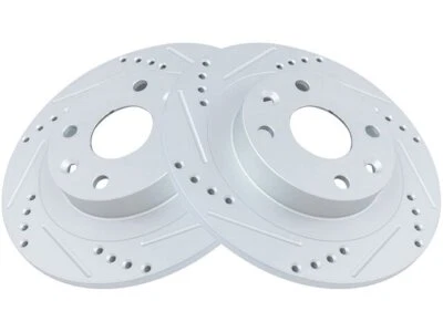 Para 1994-1997, 1999-2005 Mazda Miata conjunto de rotor de freio traseiro 56388YQSJ 1996 2004 - Imagem 1 de 2