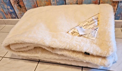 Wolldecke Schafwolldecke Merino Schurwolle 100%  doppellagig - Bild 1 von 4