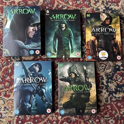 Arrow: Seasons 1-6 DVD (2018) Stephen Amell 30 discs includes a Top Trump Card.  - Image 1 of 4