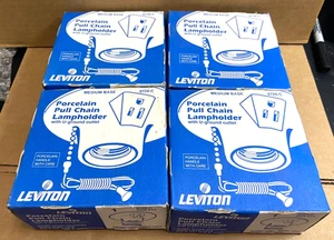 Portalámparas incandescente 4x 9726-C de una pieza de porcelana esmaltada montaje en caja - Imagen 1 de 4