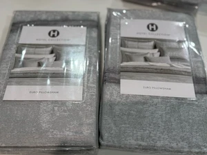 Hotel Collection Muse Two Euro Shams. Brand New! - Picture 1 of 6