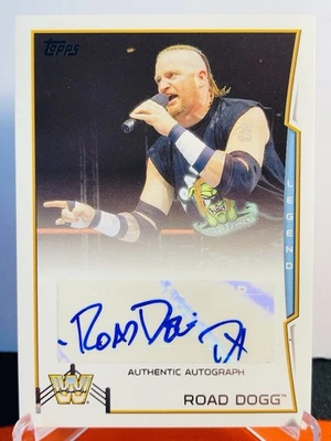 2014 Topps WWE Road Dogg Jesse James Auto Legend DX SP Rare - Image 1 of 2