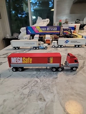Vintage WINROSS Diecast Tractor Trailer MEGASafe  - Image 1 of 4