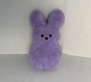 Marshmallow Peeps Purple Plush bunny rabbit 6" Just Born stuffed Easter toy - Picture 1 of 10