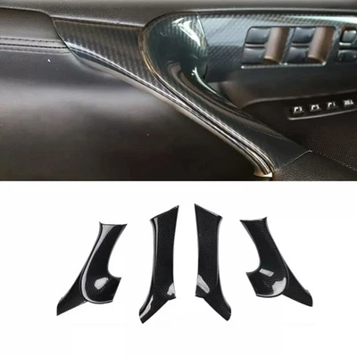 Carbon Fiber Interior Door Armrest Panel Trim For Lexus IS F 250 350 2006-2013 - Image 1 of 4
