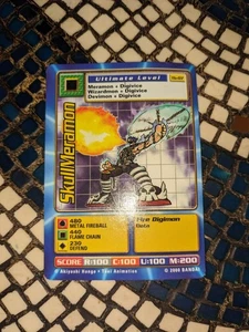 Digimon SkullMeramon Tb-07 Taco Bell Promo Card - Picture 1 of 2