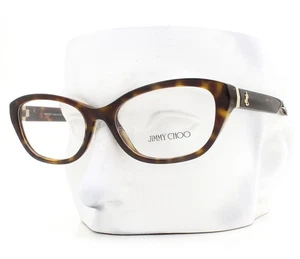 Jimmy Choo Eyeglasses JC 3015 5002 Glasses Polished Brown Havana 55mm with Case - Picture 1 of 7