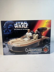 Star Wars POTF Landspeeder in scatola sigillata 1995 Kenner - Foto 1 di 7