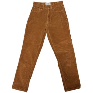 Pantalón Everlane Mujer The Baby Cord Cheeky Pana Pierna Corta Marrón Talla 27 T17 - Imagen 1 de 8