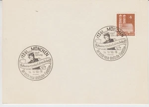 Special Postmark Schwarzwaldmädel - The First New German Colour Film Munich 1950 - Picture 1 of 1