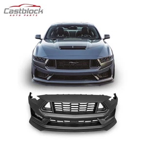 For Ford Mustang 2024-2025 Primer Dark Horse Style Front bumper Surrounding kit - Picture 1 of 12