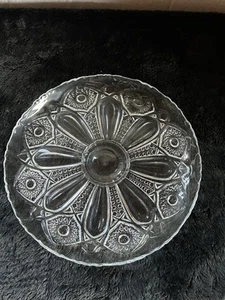 Round Glass Serving Platter - Picture 1 of 13