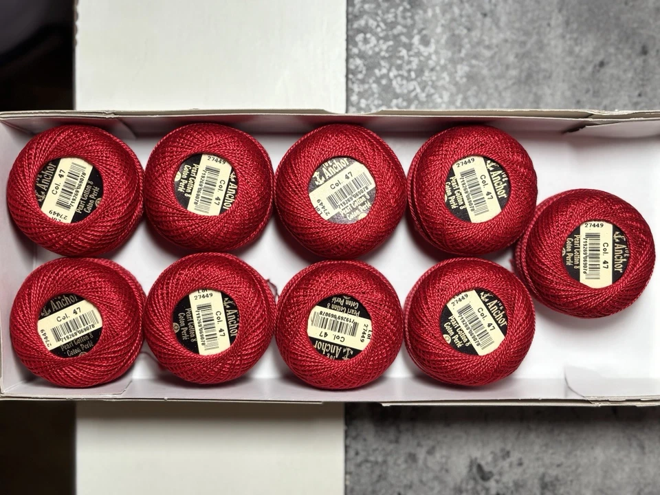 Anchor Perle Algodón Talla 8 Col 47 Foto 1 de 1