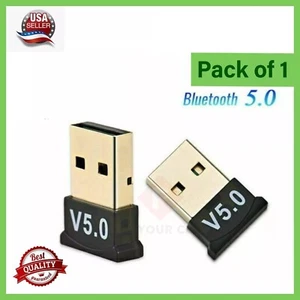 New USB Bluetooth 5.0 Wireless Audio Music Stereo Adapter Dongle receiver For TV - Picture 1 of 3