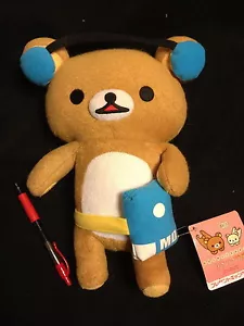 KICKING TO THE BEAT~12" San-X Rilakkuma Korilakkuma Orso dal Giappone - Foto 1 di 1
