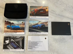 2023 LAMBORGHINI HURACAN EVO RWD SPYDER Owners Manual - SET - U.S.A & Canada - Picture 1 of 8