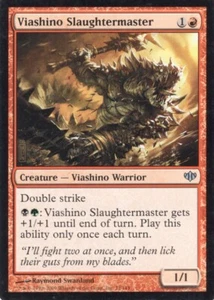 VIASHINO SLAUGHTERMASTER 73/145 CONFLUX MTG MAGIC MP (yourdeckbuilder) - Picture 1 of 1