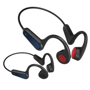 Bone Conduction Earphone Wireless Headphone with Mic for iOS Android Cell Phones - Photo 1 sur 14