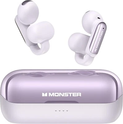 Monster Wireless Earbuds Open AC601, Comfort Clip-On Bluetooth Earbuds Type-C  - Image 1 of 4