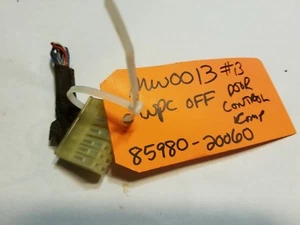 WIRE PLUG CONNECTOR OFF SUPRA DOOR CONTROL THEFT LOCKING ALARM ECM COMPUTER - Picture 1 of 5