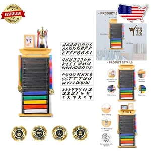 Dustproof Taekwondo Belt Display Rack with Trophy Shelf – Easy to Install - Picture 1 of 8