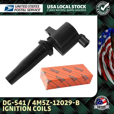 1PC Ignition Coils DG541 For Ford Mercury Mariner L4 2.3L 2005-2008 4M5Z12029B - Image 1 of 4