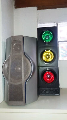 Nr.2 Cassa Passiva Pro a 3 Vie 200W 6 ohm SHARP CP-RW5000H Hi-Fi - Immagine 1 di 3