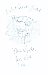 John Ryan Cut-Throat Jake 2000 drawing signed - Picture 1 of 1