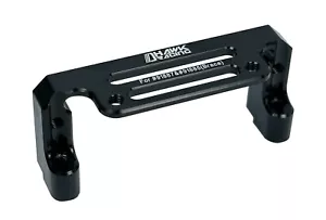 Servo montaje de aluminio RC10B6.4 Dhawk negro para equipo asociado RC10B6.4 B7 - Imagen 1 de 6