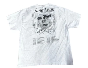 Yung Lean Sadboys 2022 Stardust Tour Short Sleeve White T-Shirt Size XL - Picture 1 of 6