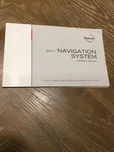 2011 NISSAN NAVIGATION SYSTEM OWNERS MANUAL LCNJ-N - Picture 1 of 2
