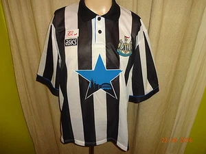 Newcastle United Original asics Heim Trikot 1993-1995 "Stern Sympol" Gr.XXL TOP - Picture 1 of 3