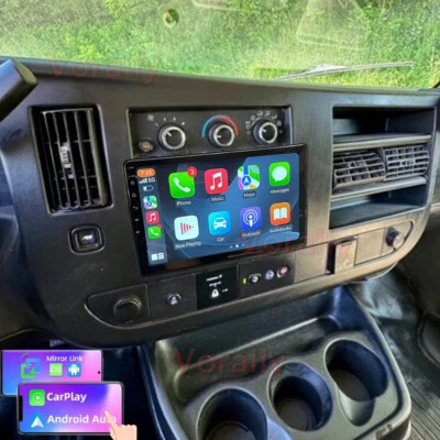 For 2008-2024 Chevrolet Express 10" Android 13 Carplay Car Stereo Radio GPS Navi - Image 1 of 4