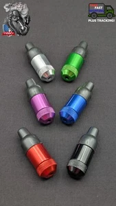 1x 2" Metal Tobacco Sneak A Toke Bullet Smoking Pipe Portable +5 FREE Screens! - Picture 1 of 4
