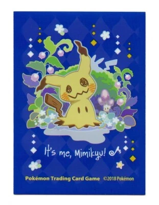 2018 It's me, Mimikyu! Individual Card Sleeve Pokemon Center Japan NEW - Image 1 of 2