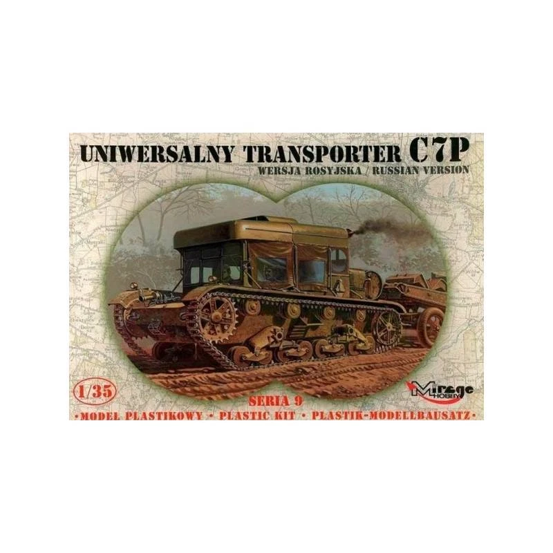 Modellino Schermato C7p Trattore Universale (Version Soviet) Mirage HOBBY 35903 - Immagine 1 di 1