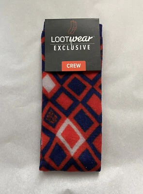 Loot Crate DX Transformers Novelty Crew Socks - Image 1 of 2