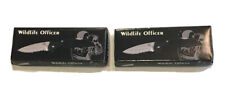 Wildlife Officer Folding Pocket Knife 2" Satin Stainless Blade Whitetail Cutlery