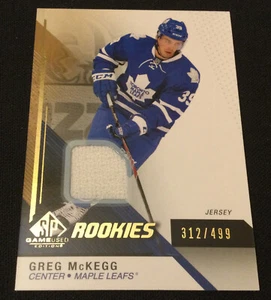 Greg McKegg 2014-15 SP Game Used Jersey #167 - #312/499 - BRAND NEW!! - Picture 1 of 2