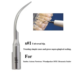 Dental Satelec Acteon Universal Tips #1 Ultrasonic Piezo Scaler Tips Scaling #1 - Picture 1 of 20
