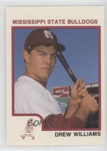1991 Mississippi State Bulldogs Team Issue Drew Williams