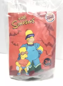 2011 SIMPSONS TREEHOUSE OF HORRORS BURGER KING GIOCATTOLO PASTO PER BAMBINI HOMER nuovo sigillato - Foto 1 di 2