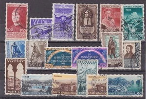 italy 1953 Sc 621/5,634/46 11 sets used     p594 - Picture 1 of 1