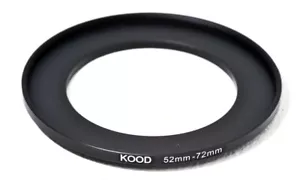 Stepping Ring 52-72mm 52mm to 72mm Step Up ring stepping Rings 52mm-72mm - Picture 1 of 1