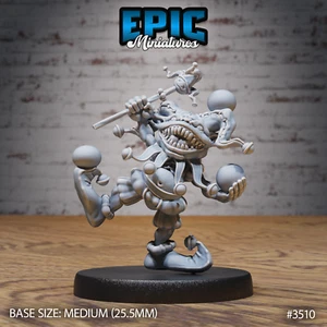 Circus Clown A | Epic Miniatures | RPG D&D Pathfinder Wargaming - Picture 1 of 2